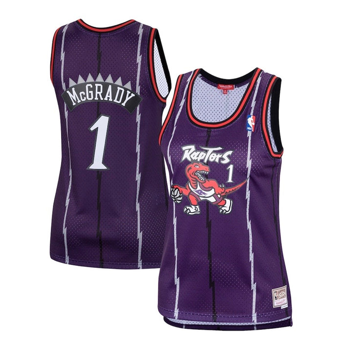 Women’s Tracy McGrady Toronto Raptors 1998-99 Purple Mitchell & Ness Hardwood Classic Swingman Jersey