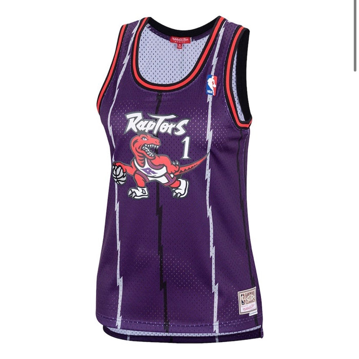 Women’s Tracy McGrady Toronto Raptors 1998-99 Purple Mitchell & Ness Hardwood Classic Swingman Jersey