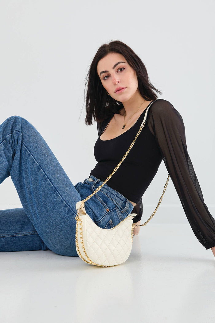 Xena Quilted Crossbody
