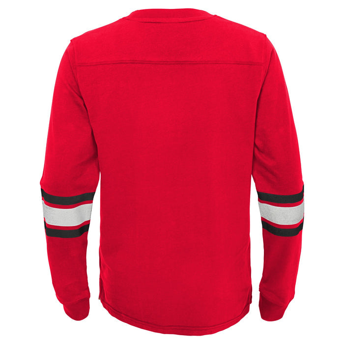 Youth Chicago Blackhawks Long Sleeve Shirt