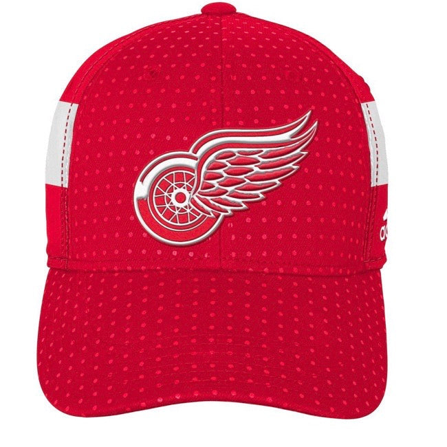 Youth Detroit Red Wings adidas Red 2017 Draft Flex Hat