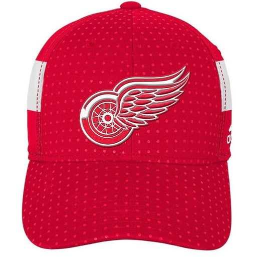 Youth Detroit Red Wings adidas Red 2017 Draft Flex Hat