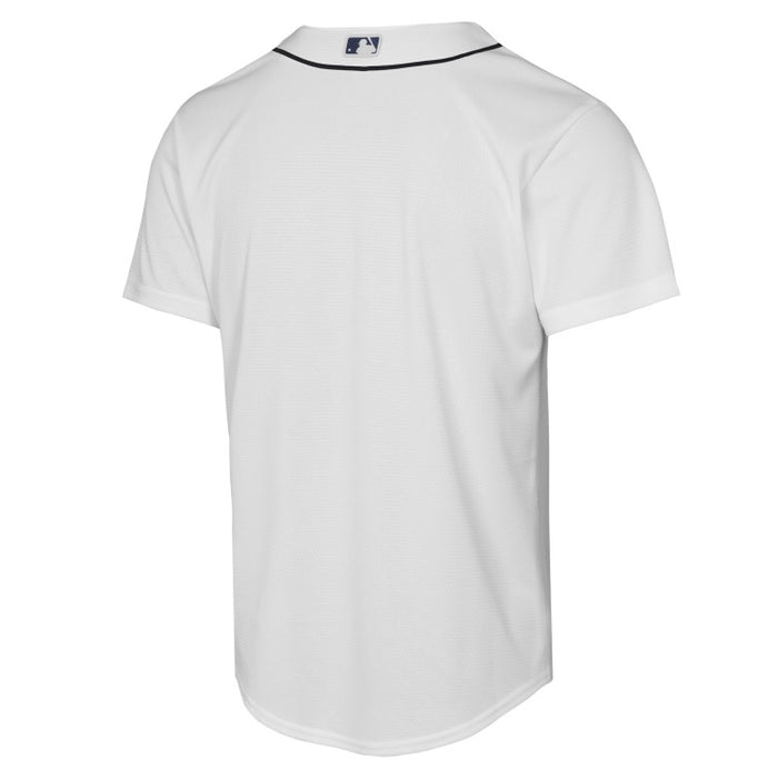 Youth Detroit Tigers Outerstuff Base-Line Jersy - White