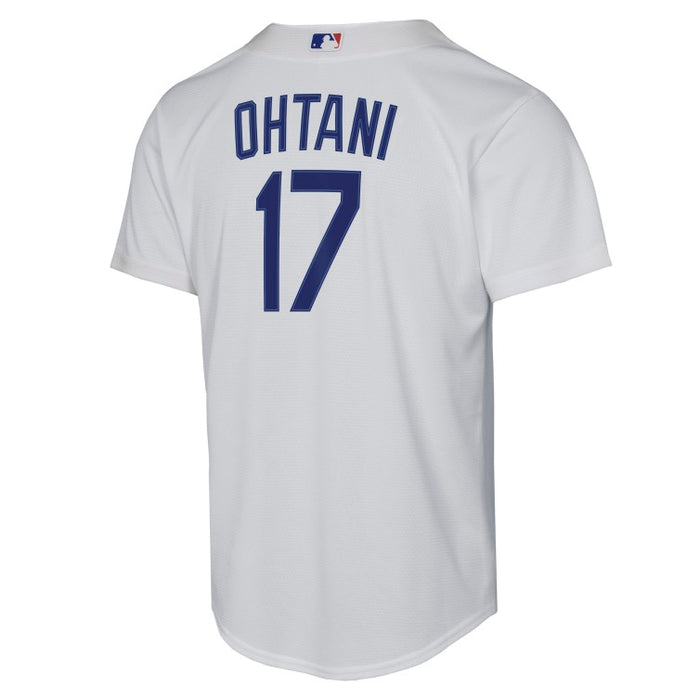 Youth Los Angeles Dodgers Shohei Ohtani #17 Outerstuff Base-Line Jersey