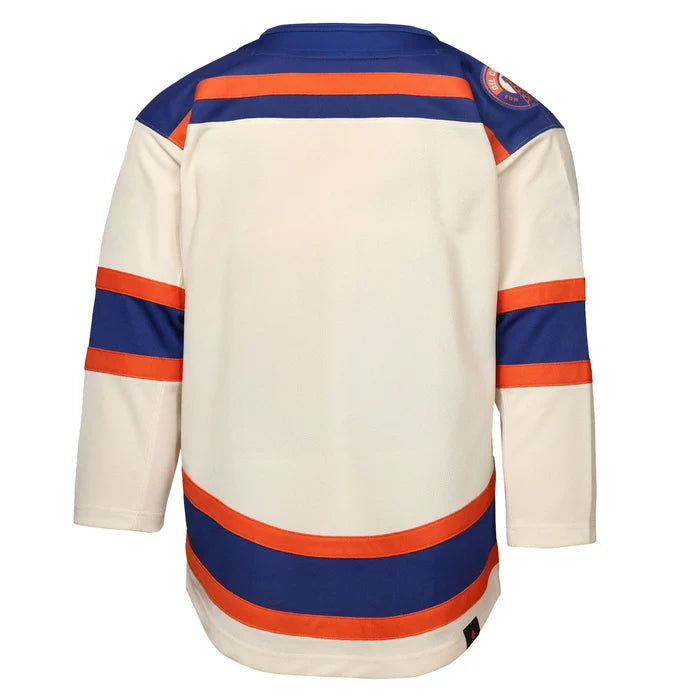 Youth NHL Edmonton Oilers Alternate Replica Jersey Blank - Light Beige