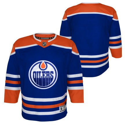 Youth NHL Edmonton Oilers Blank Outerstuff Home Replica Jersey