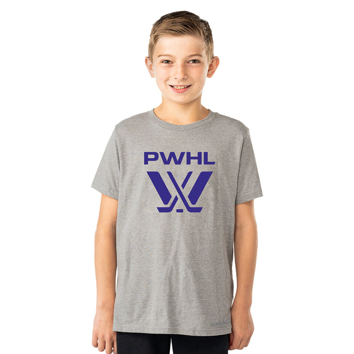 Youth PWHL Graphic T-Shirt - Grey