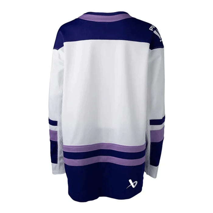Youth PWHL Minnesota Frost Bauer Replica Away Hockey Jersey