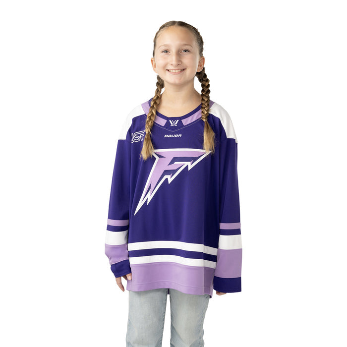 Youth PWHL Minnesota Frost Replica Hockey Jersey