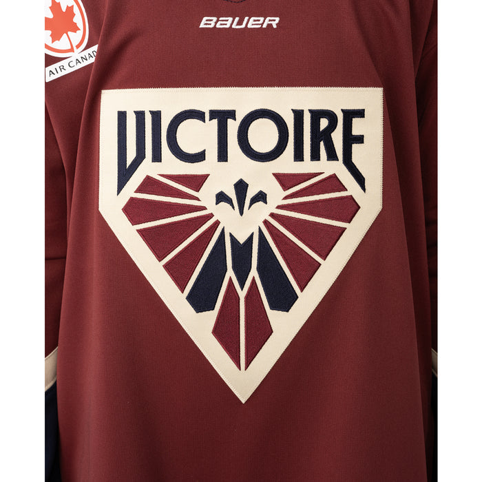 Youth PWHL Red Montreal Victoire Replica Hockey Jersey