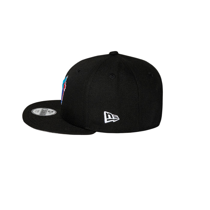 Youth Toronto Blue Jays 1977 Logo Black New Era 9Fifty Snapback Hat