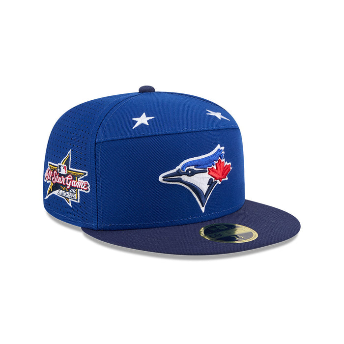 Youth Toronto Blue Jays 2025 All-Star Games 59FIFTY Split Panel New Era Fitted Hat - Blue
