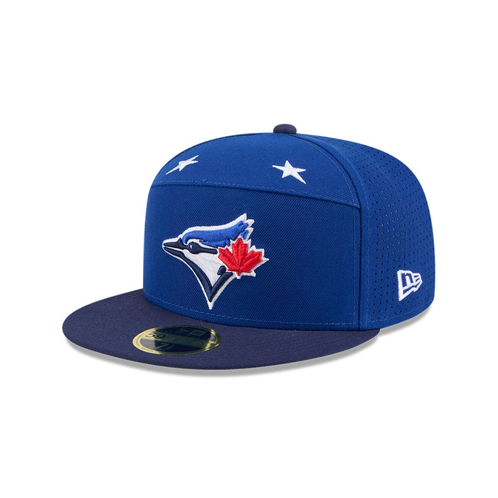 Youth Toronto Blue Jays 2025 All-Star Games 59FIFTY Split Panel New Era Fitted Hat - Blue