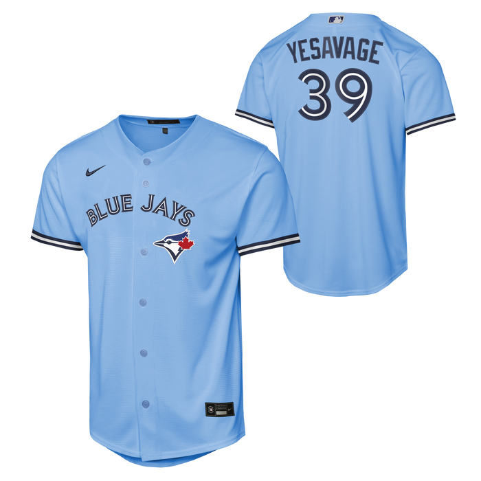 Youth Toronto Blue Jays Trey Yesavage #39 Powder Blue Baseline Jersey