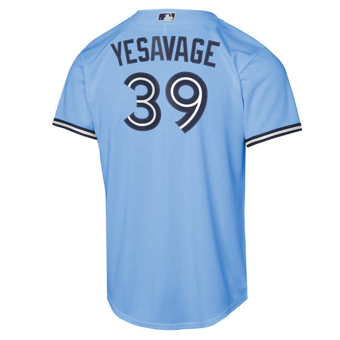 Youth Toronto Blue Jays Trey Yesavage #39 Powder Blue Baseline Jersey