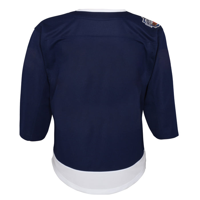 Youth Toronto Maple Leafs 2022 NHL Heritage Classic Premier Player Jersey - Blank Navy