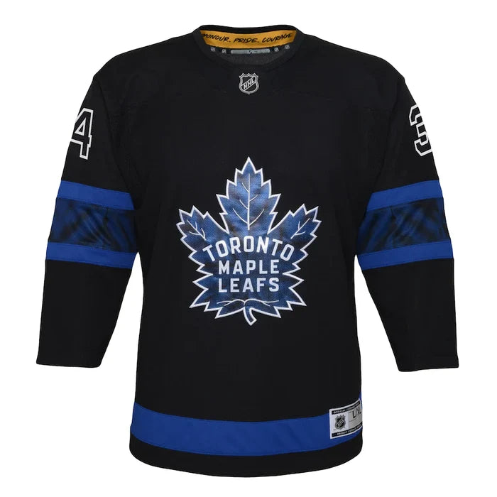 Youth Toronto Maple Leafs Auston Matthews #34 Alternate Premier Reversible Player Jersey - Flip