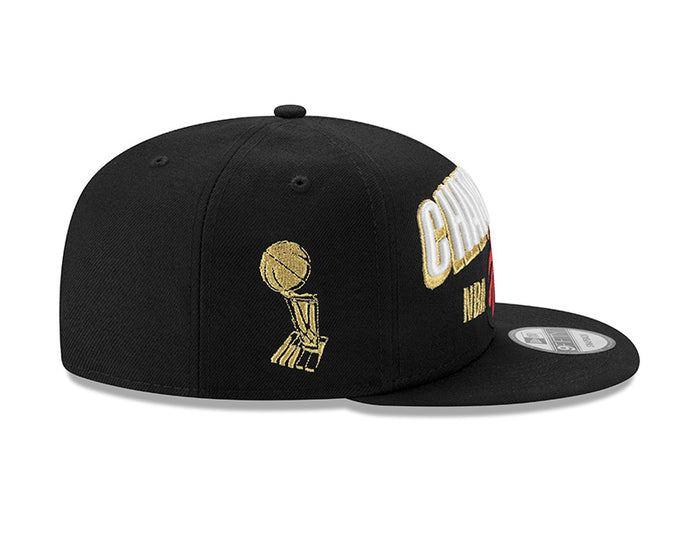 Youth Toronto Raptors **2nd Print** NBA Authentic Championship Locker Room 9Fifty New Era SnapBack Hat