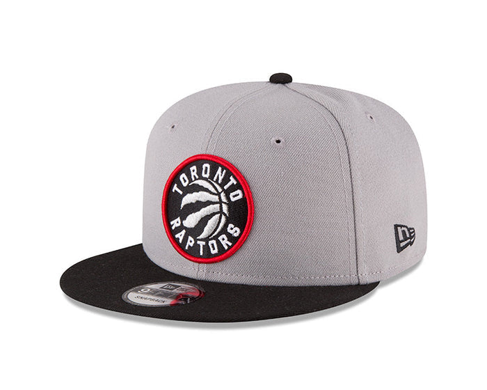 Youth Toronto Raptors 2Tone 9Fifty New Era Snapback Hat - Grey/Black