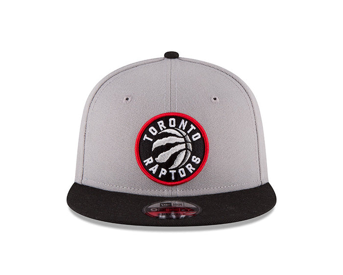 Youth Toronto Raptors 2Tone 9Fifty New Era Snapback Hat - Grey/Black