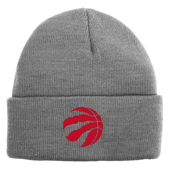 Youth Toronto Raptors Ball Grey Cuff Toque