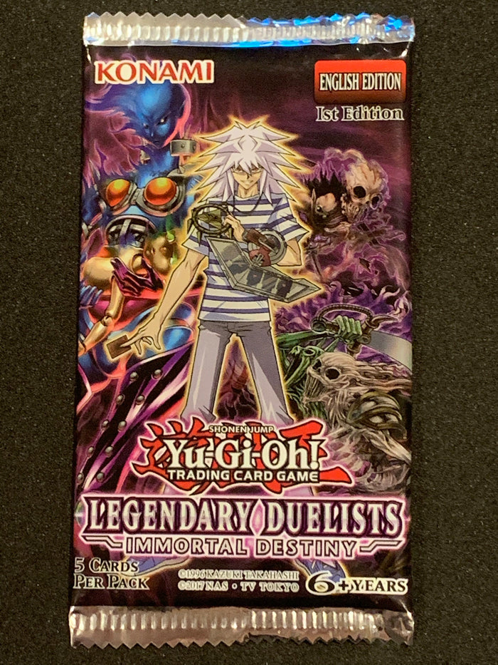 Yu-Gi-Oh! Legendary Duelists - Immortal Destiny - 1 Pack/ 5 Cards Per Pack